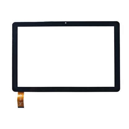 Front view of 10.1 inch replacement touch screen digitizer glass for HZYCTP-103623 tablet