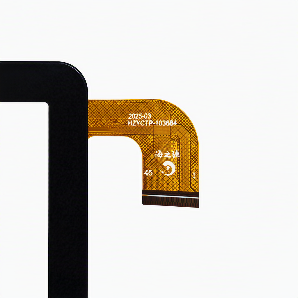 Flex cable FPC connector detail for HZYCTP-103684 touch screen digitizer replacement