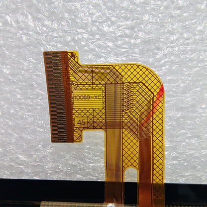 Close-up view of the internal flex cable showing codes JX-101PG1042-B0 and 10069-XC to verify connector pins