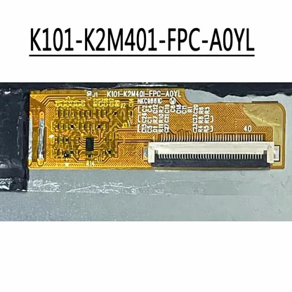 K101-K2M40I-FPC-A0YL LCD flex ribbon cable code close up