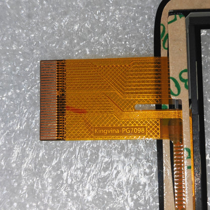 Close-up of Flex Cable Connector for kingvina-PG7098 Digitizer, 7" Tablet Repair Part