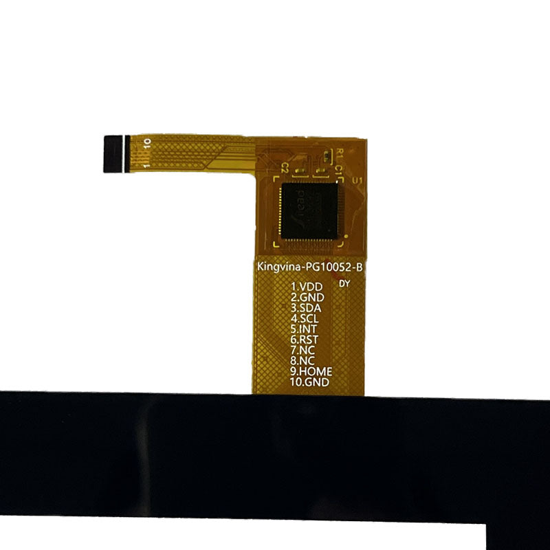 Close-up of Flex Cable Connector for Kingvina PG10052-B Digitizer, 10.1" Tablet Repair
