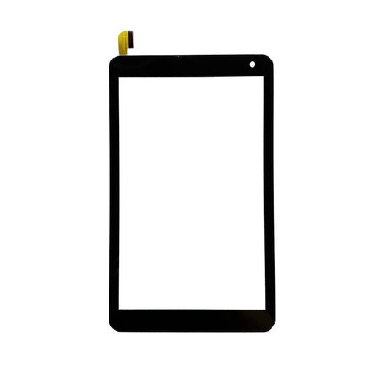 Front view of 8 inch replacement touch screen digitizer glass for Kingvina 837-4G-45PIN tablet