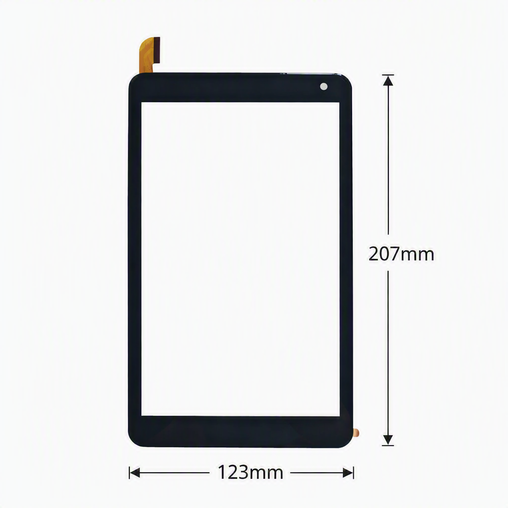 kingvina pg811 tablet touch screen digitizer panel glass front view