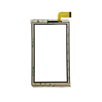 Rear side of the 7 inch touch screen digitizer for MJK-1694 FPC showing ribbon cable layout