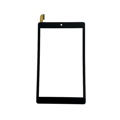 Front view of 8" touch screen digitizer for MJK-GG080-1835 FPC
