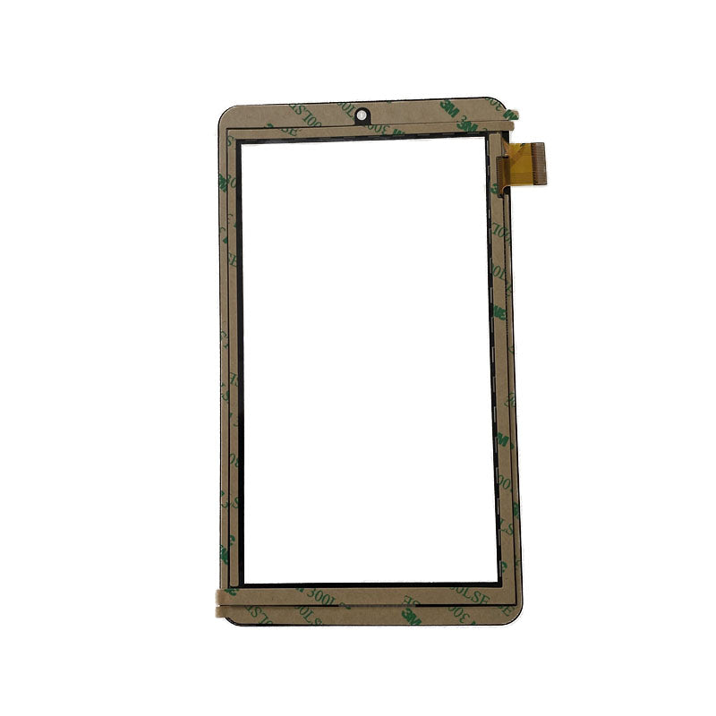 Rear side of the 7 inch touch screen digitizer for MJK-PG070-1852 FPC showing ribbon cable layout
