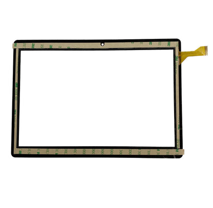 Rear side of the 10.1 inch touch screen digitizer for MJK-PG101-1636 showing ribbon cable layout
