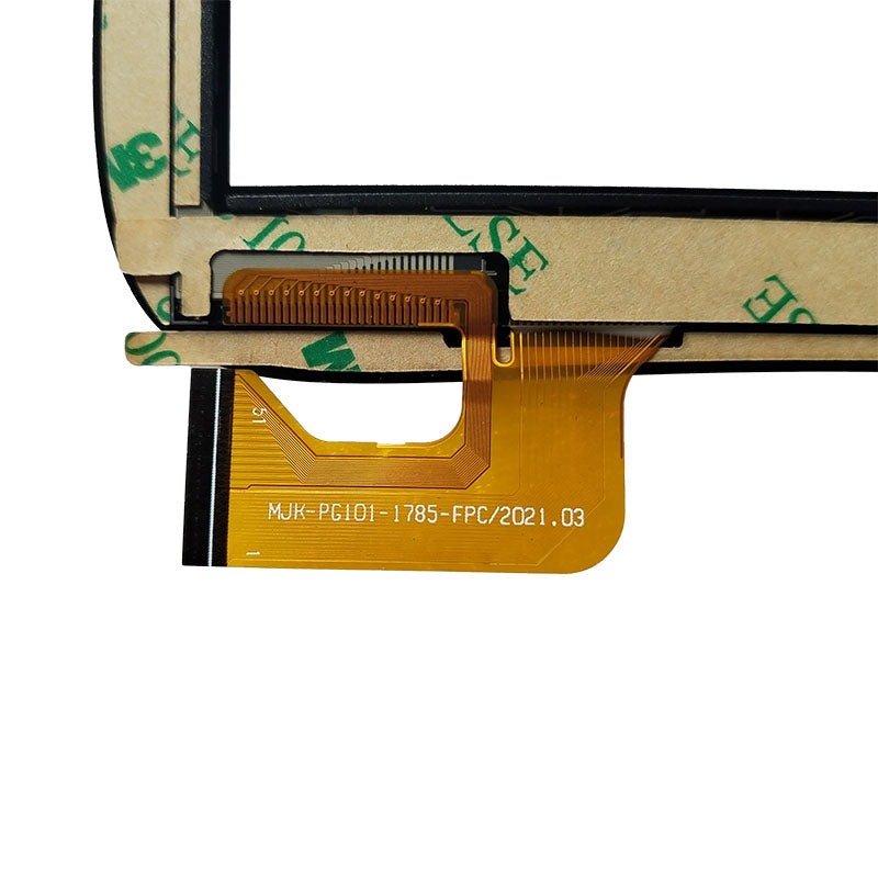 MJK-PG101-1785-FPC ribbon cable serial number close up view
