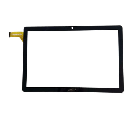 Front view of 10.1" touch screen digitizer for MJK-PG101-2385-V1 FPC