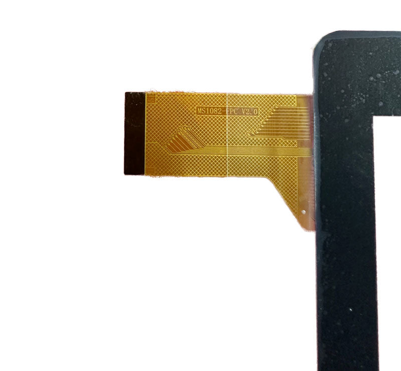 Close-up view of the internal flex cable showing MS1082-FPC V2.0 printed text to verify pin configuration and version
