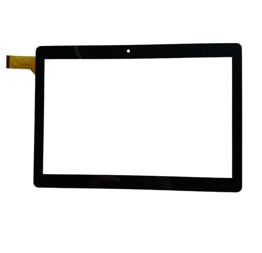 Front view of 10.1 inch replacement touch screen digitizer glass for MS1082-FPC V2.0 tablet