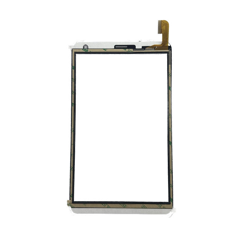 Back view of 8" MS2007-FPC touch glass with adhesive tape