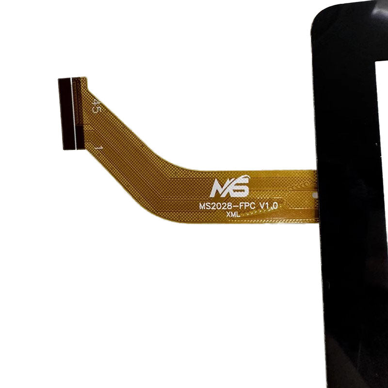 MS2028-FPC V1.0 touch panel flex cable ribbon connector detail