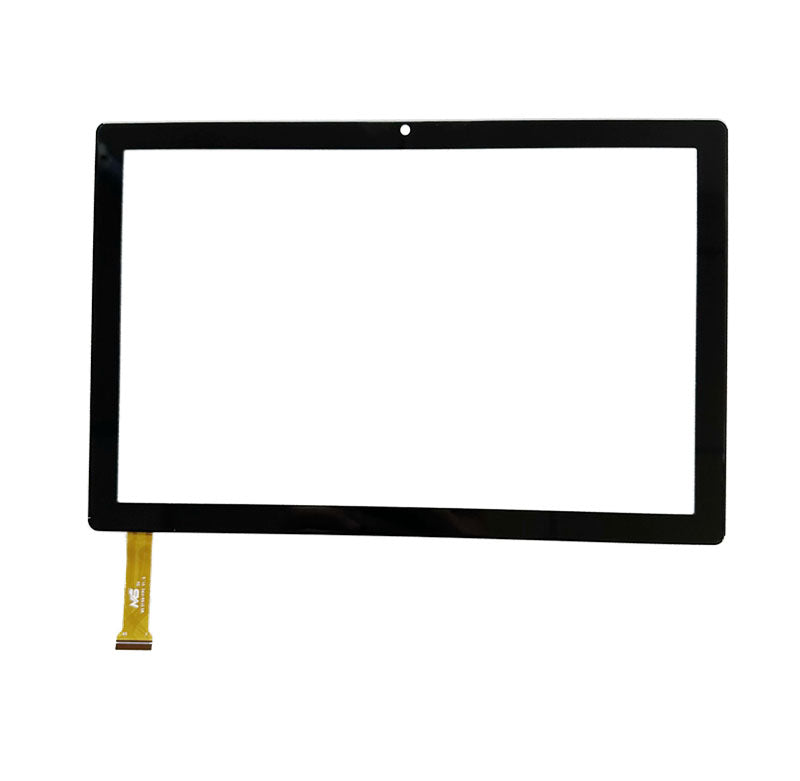 Front view of 10.1 inch replacement touch screen digitizer glass for MS2198-FPC V1.0 tablet