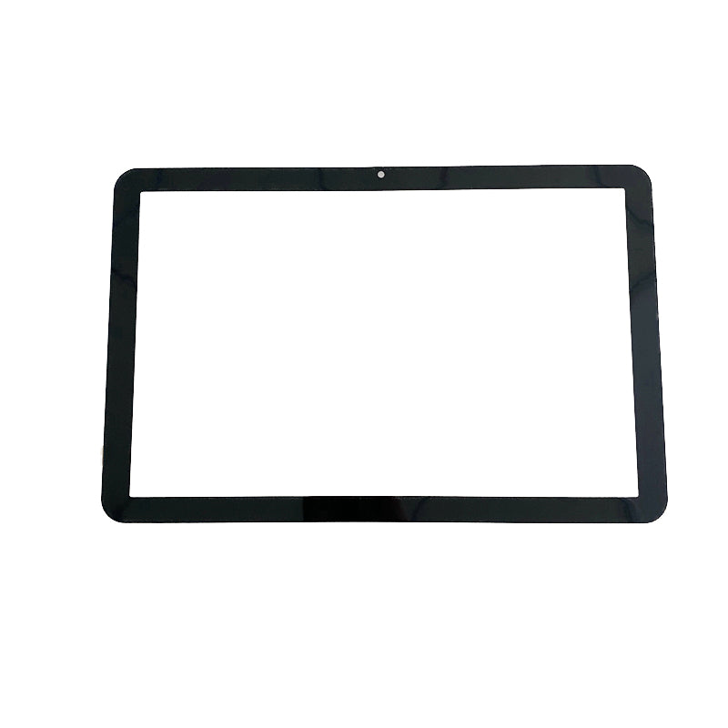 Front view of 10.1 inch replacement touch screen digitizer glass for Okulaku F10 tablet
