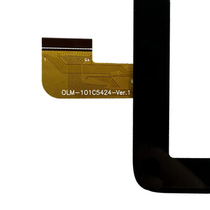 Close-up view of the internal flex cable showing the OLM-101C5424-Ver.1 code to verify connector pins and hardware version