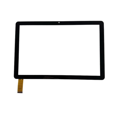 Front view of 10.1 inch replacement touch screen digitizer glass for OUKITEL OT6 tablet