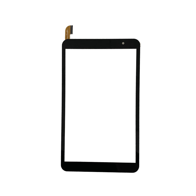 Front view of 8 inch replacement touch screen digitizer glass for PX080579A231
