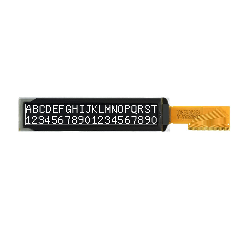 Front view of OLED display screen replacement for TEAC NT-503  DAC