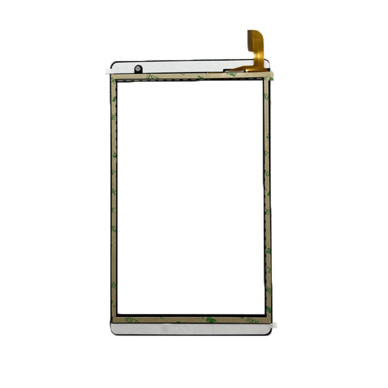 Back view of 8" touch glass for Teclast P80T with adhesive