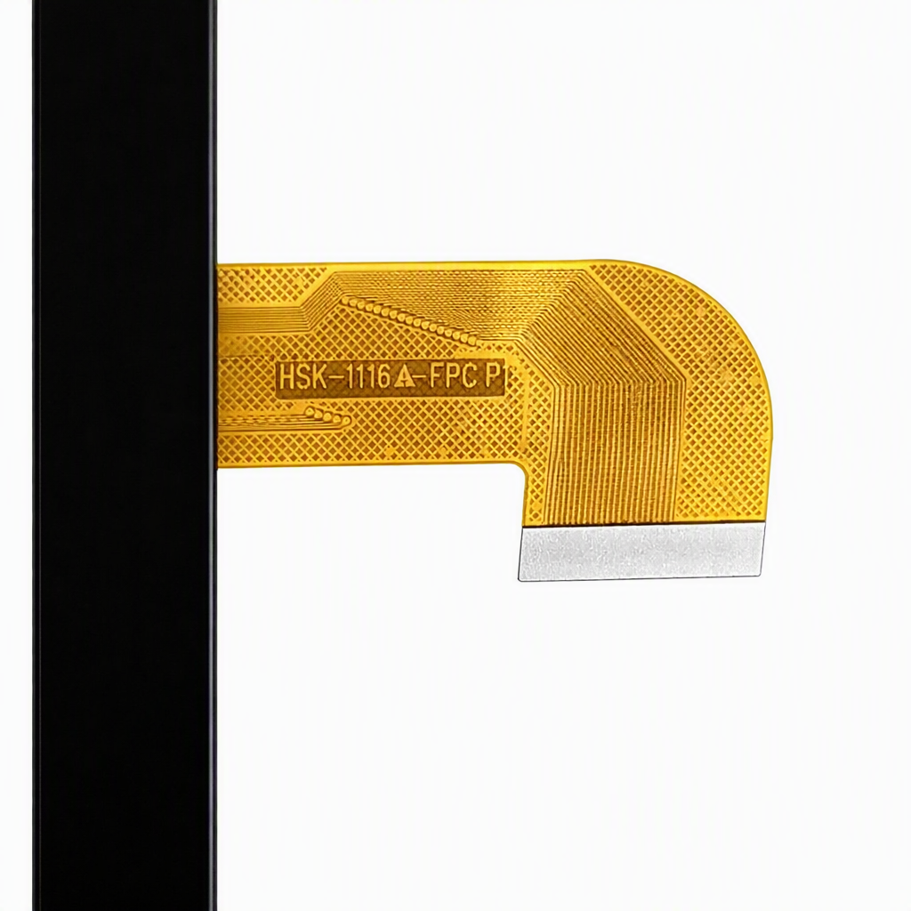 Touch flex ribbon cable code close up HSK-1116A-FPC