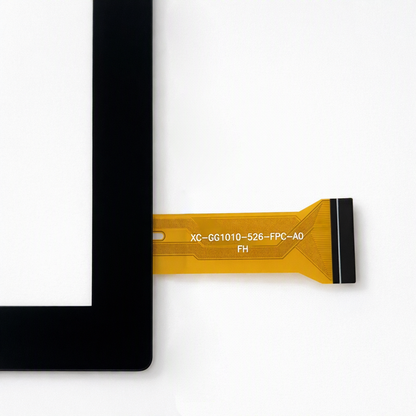 Touch flex ribbon cable code close up XC-GG1010-526-FPC-A0