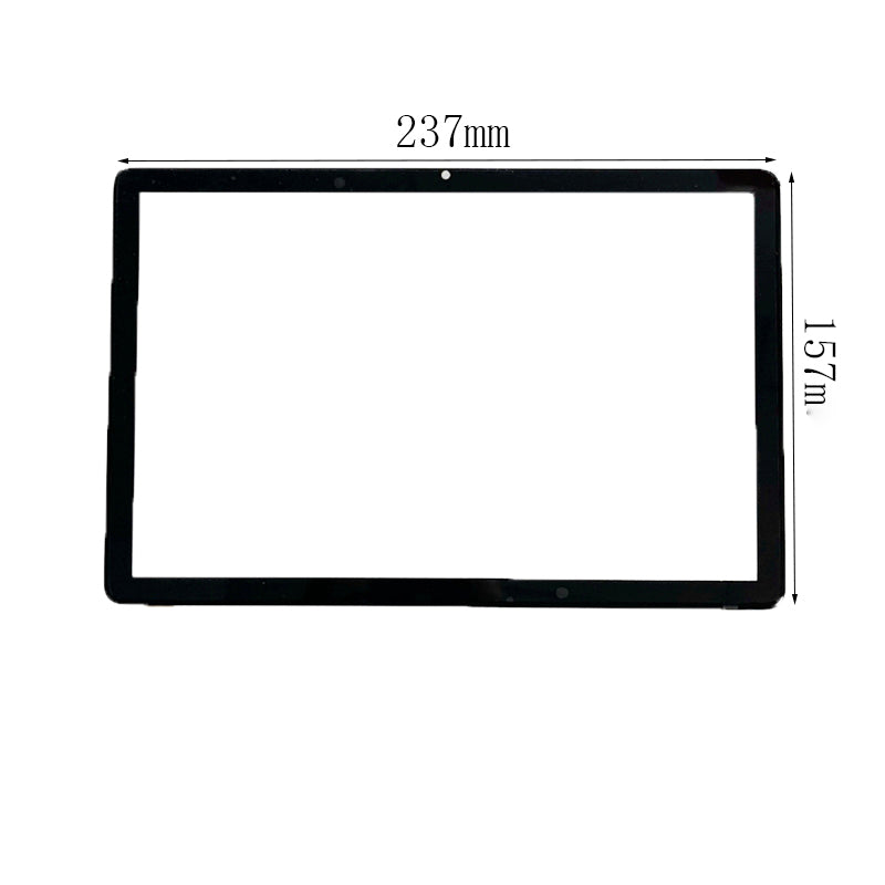 Front view of 10.1 inch replacement touch screen digitizer glass for UMIIO Smart S24 Ultra tablet.