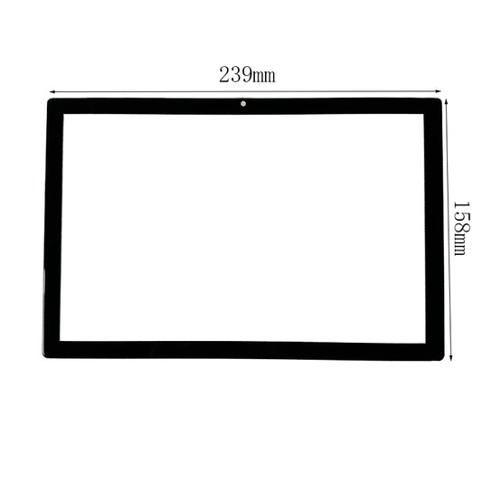 Front view of 10.1 inch replacement touch screen digitizer glass for Vortex CMG101 tablet