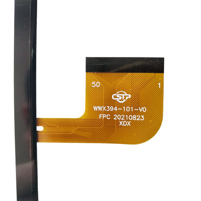 WWX394-101-V0 touch panel flex cable ribbon connector detail