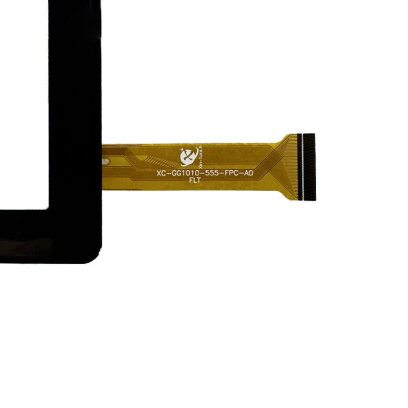 XC-GG1010-555-FPC-A0 tablet touch screen cable and ribbon connector detail