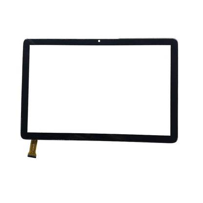 Front view of 10.1" touch screen digitizer for XC-GG1010-646-FPC-A0