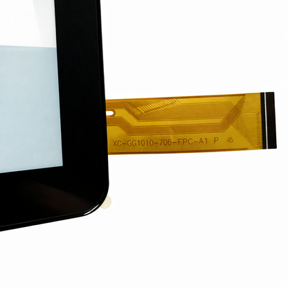 XC-GG1010-706-FPC-A1 touch panel flex cable ribbon connector detail