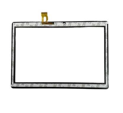 Rear side of the 10.1 inch touch screen digitizer for XC-PG1010-171-A3 showing ribbon cable layout