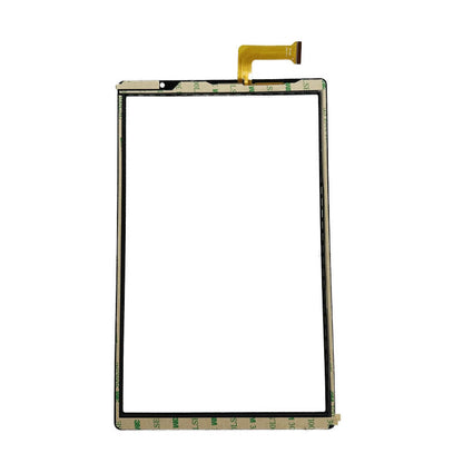 Rear side of the 10.1 inch touch screen digitizer for XLD101372-V0 showing ribbon cable layout