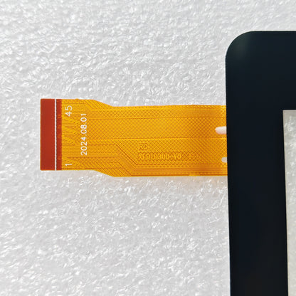 Close-up view of the internal flex cable for XLD1030D-V0 to verify the connector pins and hardware version