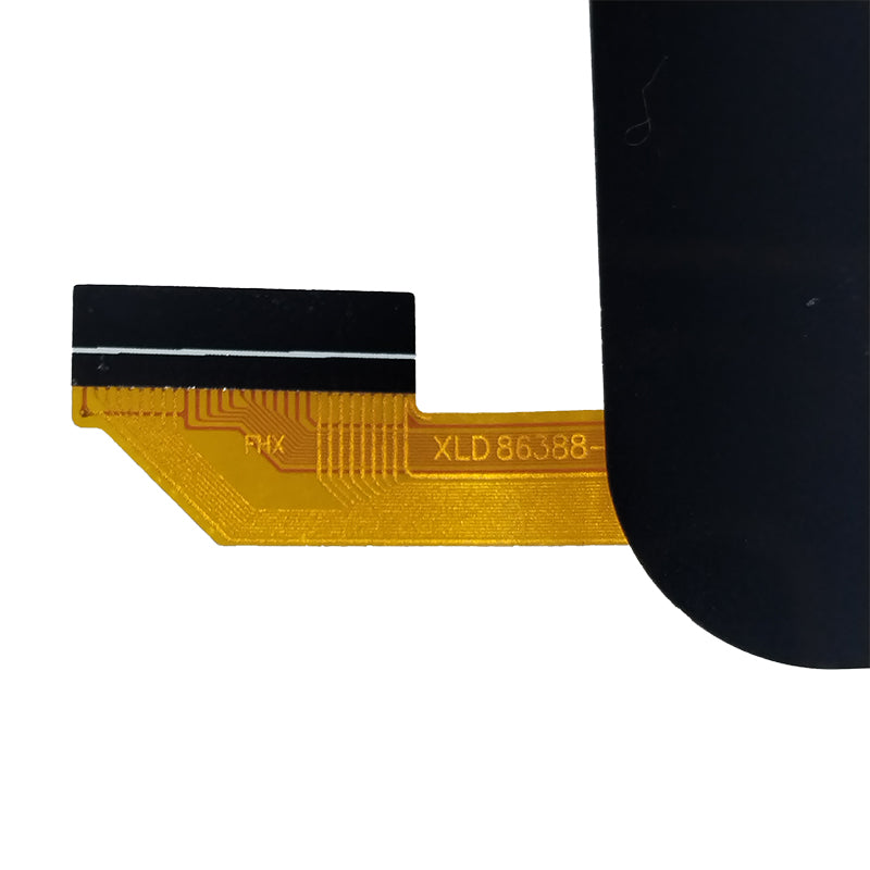 XLD86388-V0 touch panel flex cable ribbon connector detail