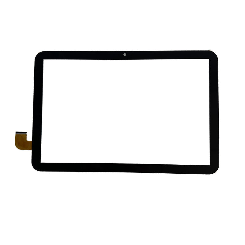 Front view of 10.1 inch replacement touch screen digitizer glass for YC-PG1068-A0