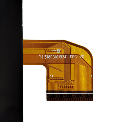 Close-up of Flex Cable Connector for YJ1318PG101B2J1-FPC-V0 Touch Panel