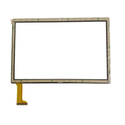 Rear side of the 10.1 inch touch screen digitizer for YJ1850GG101A2J1-FPC showing ribbon cable layout