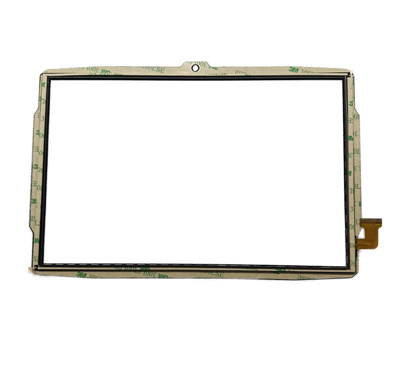 Back view of YJ1867PG101A2J1-FPC-V1 touch glass with adhesive tape