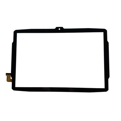 Front view of 10.1" touch screen digitizer for YJ1867PG101A2J1-FPC-V1