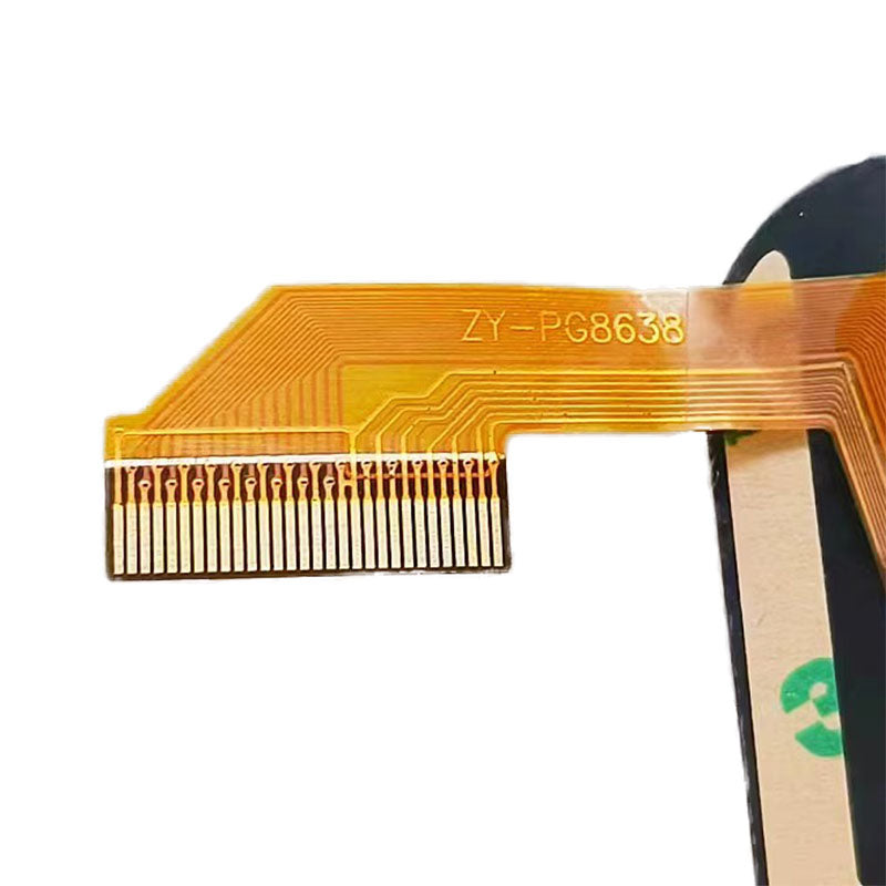 ZY-PG8638 tablet touch screen cable and ribbon connector detail