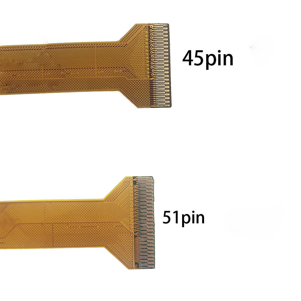 Rear View and Ribbon Cable for ZZB NV10 10.1" Digitizer Glass Repair