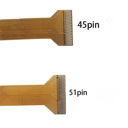 Rear View and Ribbon Cable for ZZB NV10 10.1" Digitizer Glass Repair