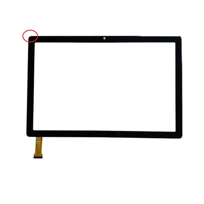 Front view of 10.1" touch screen digitizer Angs-ctp-101503C0