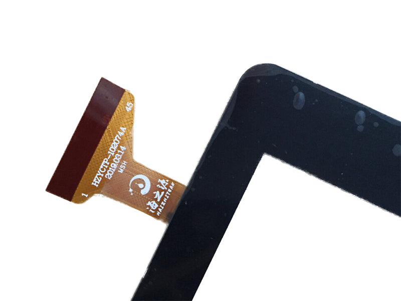 Close-up of the internal flex cable for ALLDOCUBE iPlay10 Pro U1006 to verify connector pins and version code