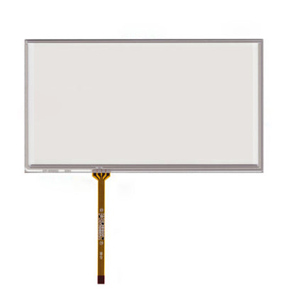 Front view of 7" car navigation resistive touch screen digitizer for Clarion NX706 NX706AU
