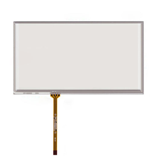 Front view of 7" car navigation resistive touch screen digitizer for Clarion NX706 NX706AU