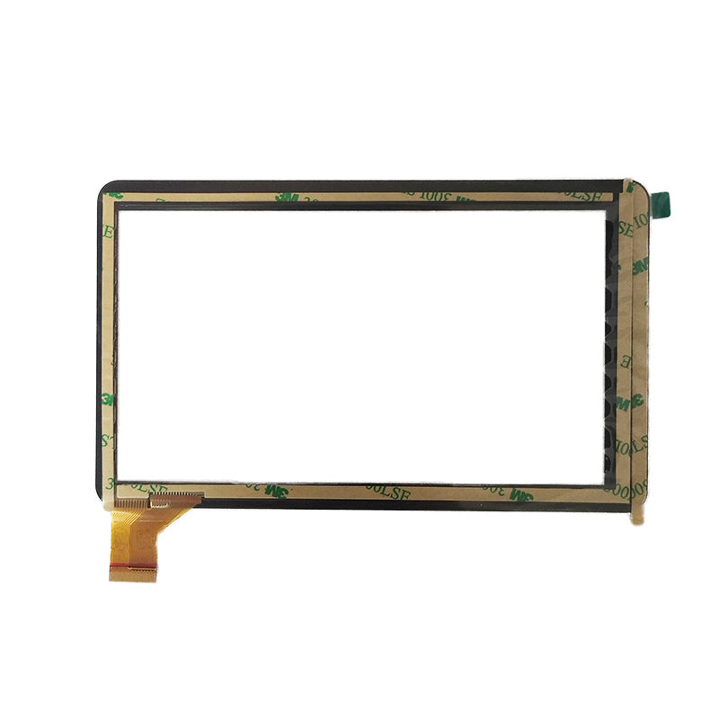 Rear side of the 7" touch panel for CX17-074 showing the internal cable orientation and layout